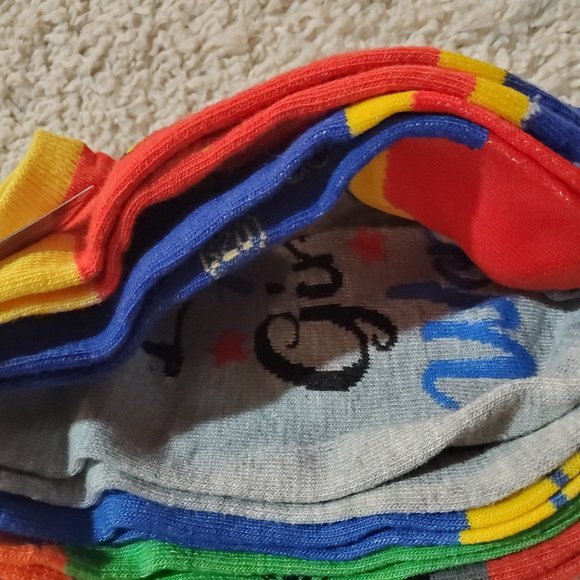 DC Comics Socks Harley Quinn 6 Pair Wonderwoman - Picture 5 of 15